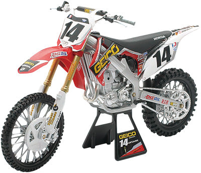 NEW-RAY DIE-CAST REPLICA K WINDHAM CRF450 GEICO '12 1:6 PART# 49423