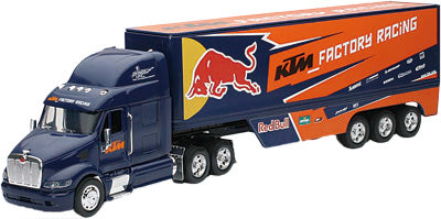NEW-RAY DIE-CAST REPLICA RED BULL KTM RACE TRUCK 1:32 PART# 10693
