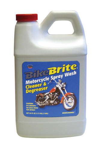 BIKE BRITE BIKE BRITE MOTORCYCLE SPRAY WASH REFILL 64 OZ MC44R