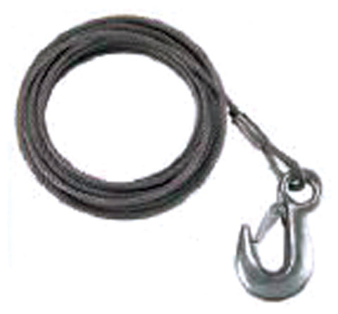 Fulton Performance WC325 0100 WINCH CABLE & HOOK