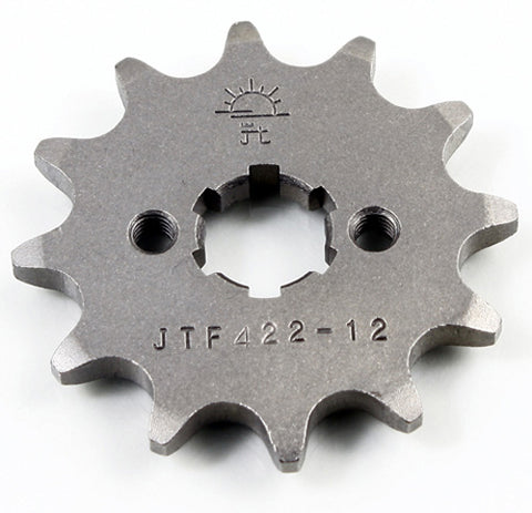 JT 1971-1981 SUZUKI TS185 COUNTERSHAFT STEEL SPROCKET 12T JTF422.12