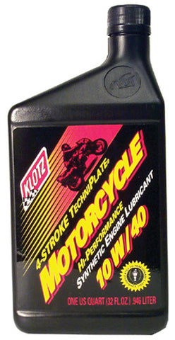 KLOTZ KLOTZ 10/40 MOTORCYCLE OIL (QT) KL-840 (10)