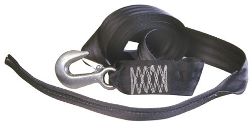 TIE DOWN ENG WINCH STRAP WITH TAIL 2" X 20' 50472