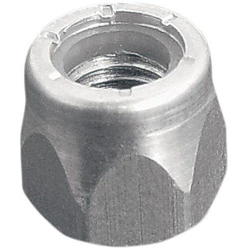 WOODYS ALN2-4500 BIG NUT SHORT ALUMINUM W NYLONINSERT 24 PCS