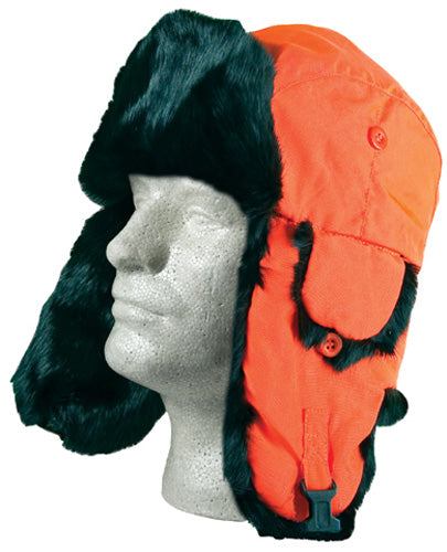 YUKON HG652 ALASKAN HAT ORANGE LARGE