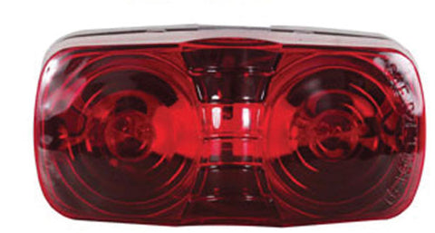 OPTRONICS BULLEYE CLEARANCE LIGHT RED MC42RS