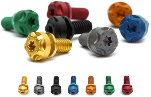 TBR ENDCAP BOLT KIT BLUE PART# 005-001-B NEW