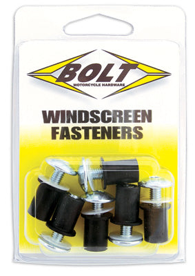 BOLT WINDSCREEN FASTENERS 6/PK PART# 2009-WSF