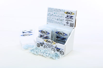 BOLT YZ TRACK PACK 6/PK DISPLAY PART# 2014-6YZTP NEW