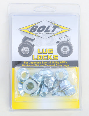 BOLT LUG-LOCKS (SILVER) PART# 2005-LUG.S NEW