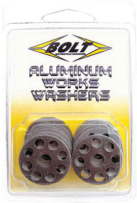 BOLT 10/PK ALU WORKS WASHERS 18MM PART# 2009-AWW.18