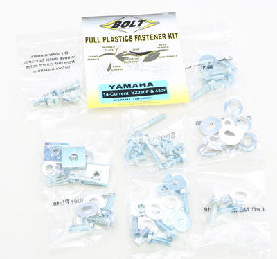 BOLT FULL PLASTICS FASTENER KIT PART# YAM-1400024 NEW