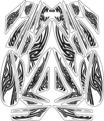 RASCAL GRAFIK WRAP KIT TRIBAL NINJA 250 RA36858