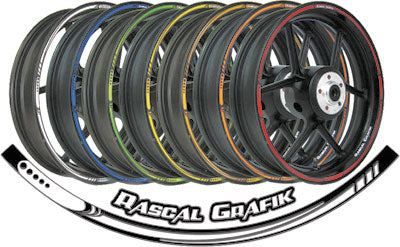 RASCAL GRAFIK WHEEL STRIPE KIT SPEED GRN 17 RA36922