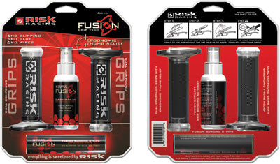 RISK RACING 2016 Honda CRF1000L Africa Twin FUSION GRIP TECH DUAL COMPOUND GRIPS