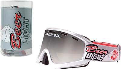 BEER OPTICS COLD BULLET GOGGLE SILVER MIRROR PART# 067-06-808 NEW