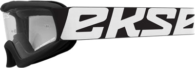 EKS BRAND X-GROM YOUTH GOGGLE BLACK CLEAR 067-30225