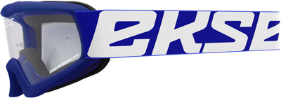 EKS BRAND X-GROM YOUTH GOGGLE BLUE CLEAR 067-30235