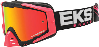 EKS BRAND EKS-S OUTRIGGER GOGGLE BLACK/PINK 067-50100