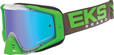 EKS BRAND EKS-S OUTRIGGER GOGGLE CLEAR/FLO GREEN/SMOKE 067-50125