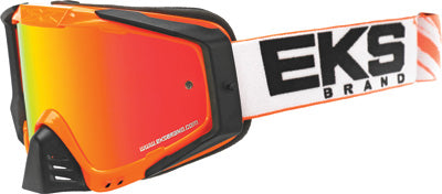EKS BRAND EKS-S OUTRIGGER GOGGLE FLO ORANGE/BLACK/WHITE 067-50130