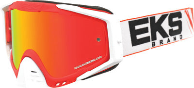 EKS BRAND EKS-S OUTRIGGER GOGGLE RED/WHITE/BLACK 067-50135