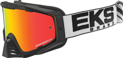 EKS BRAND EKS-S OUTRIGGER GOGGLE BLACK/WHITE 067-50140