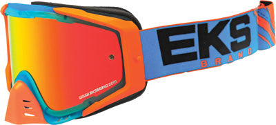 EKS BRAND EKS-S OUTRIGGER GOGGLE CYAN/FLO ORANGE/BLACK 067-50145