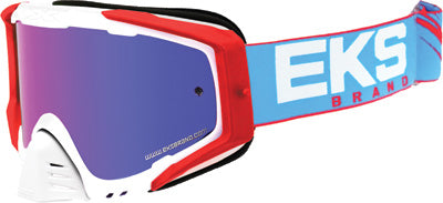 EKS BRAND EKS-S OUTRIGGER GOGGLE RED/WHITE/BLUE 067-50150