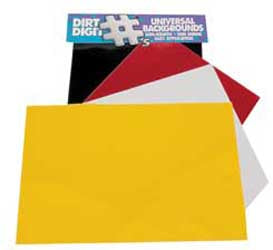 DIRT DIGITS NUMBER PLATE BACKGROUNDS PURPL E 3/PK BG3PUR