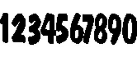 DIRT DIGITS #8 BLACK PRO LITE DIGITS 3/PK PL53B-8