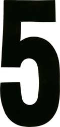 DIRT DIGITS #5 4" WHITE EXTREME DIGITS 3/P K XT43W-5