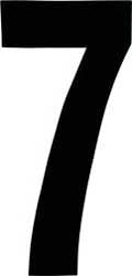 DIRT DIGITS #7 6" BLACK EXTREME DIGITS 3/P K XT63B-7