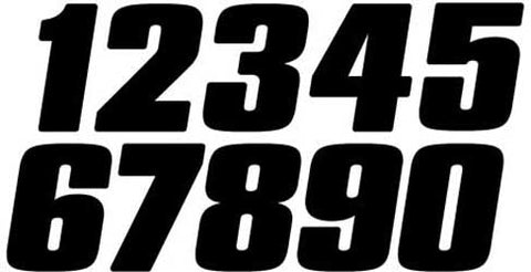 DIRT DIGITS #9 7" WHITE DIGITS 3/PK DD73W-9