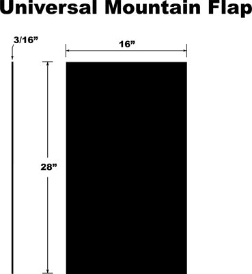 PDP MOUNTAIN SNOWFLAP PART# SF00UMFPB