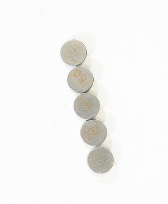 K L VALVE SHIMS 1.60MMX7.5MM 5/PK PART# 13-6731 NEW