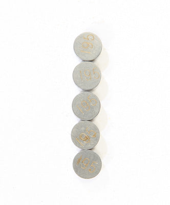 K L VALVE SHIMS 1.95MMX7.5MM 5/PK PART# 13-6738 NEW