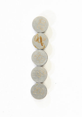 K L VALVE SHIMS 2.00MMX7.5MM 5/PK PART# 13-6739 NEW