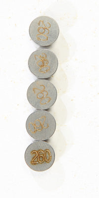 K L VALVE SHIMS 2.60MMX7.5MM 5/PK PART# 13-6751 NEW