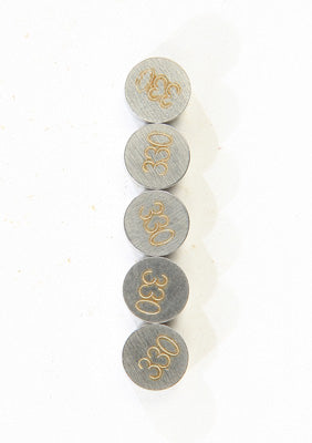 K L VALVE SHIMS 3.30MMX7.5MM 5/PK PART# 13-6765 NEW