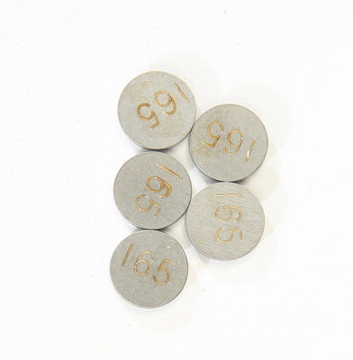K L VALVE SHIMS 1.65MMX9.5MM 5/PK PART# 13-6814 NEW