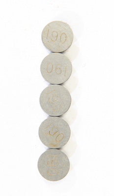 K L VALVE SHIMS 1.90MMX9.5MM 5/PK PART# 13-6819 NEW