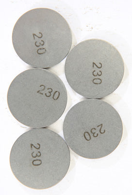 K L VALVE SHIMS 2.30MMX25MM 5/PK PART# 13-7524 NEW