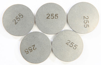 K L VALVE SHIMS 2.55MMX25MM 5/PK PART# 13-7529 NEW