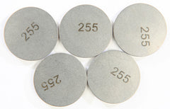 K L VALVE SHIMS 2.55MMX25MM 5/PK PART# 13-7529 NEW