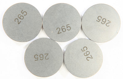 K L VALVE SHIMS 2.65MMX25MM 5/PK PART# 13-7623 NEW