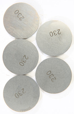 K L VALVE SHIMS 2.30MMX29.5MM 5/PK PART# 13-7663 NEW