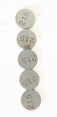 K L VALVE SHIMS 2.15MMX13MM 5/PK PART# 13-7682 NEW