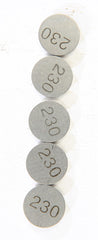 K L VALVE SHIMS 2.30MMX13MM 5/PK PART# 13-7685 NEW