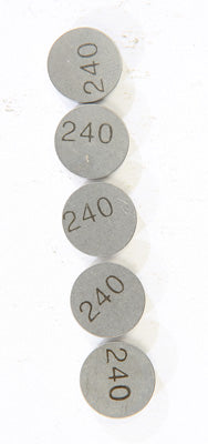 K L VALVE SHIMS 2.40MMX13MM 5/PK PART# 13-7687 NEW